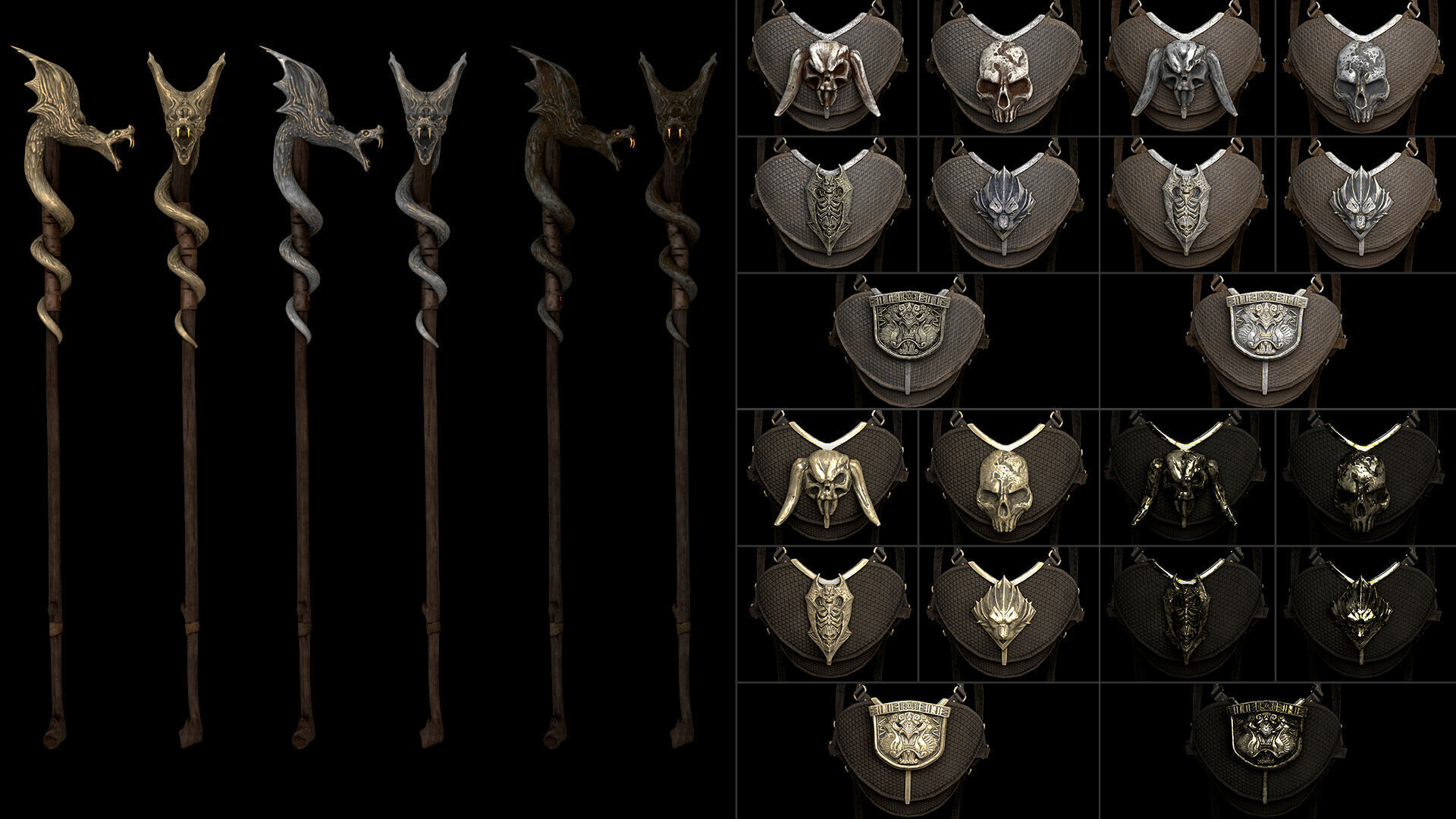 Ghost Mage Low-poly 3D model_55