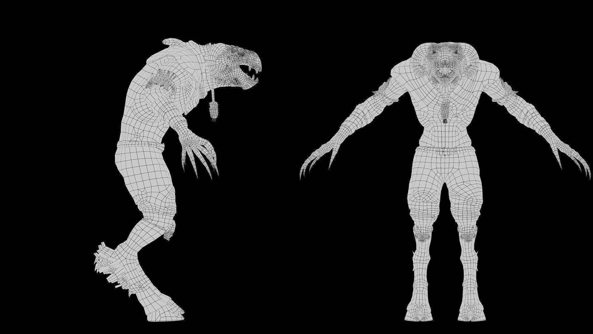 Ghost Mage Low-poly 3D model_58