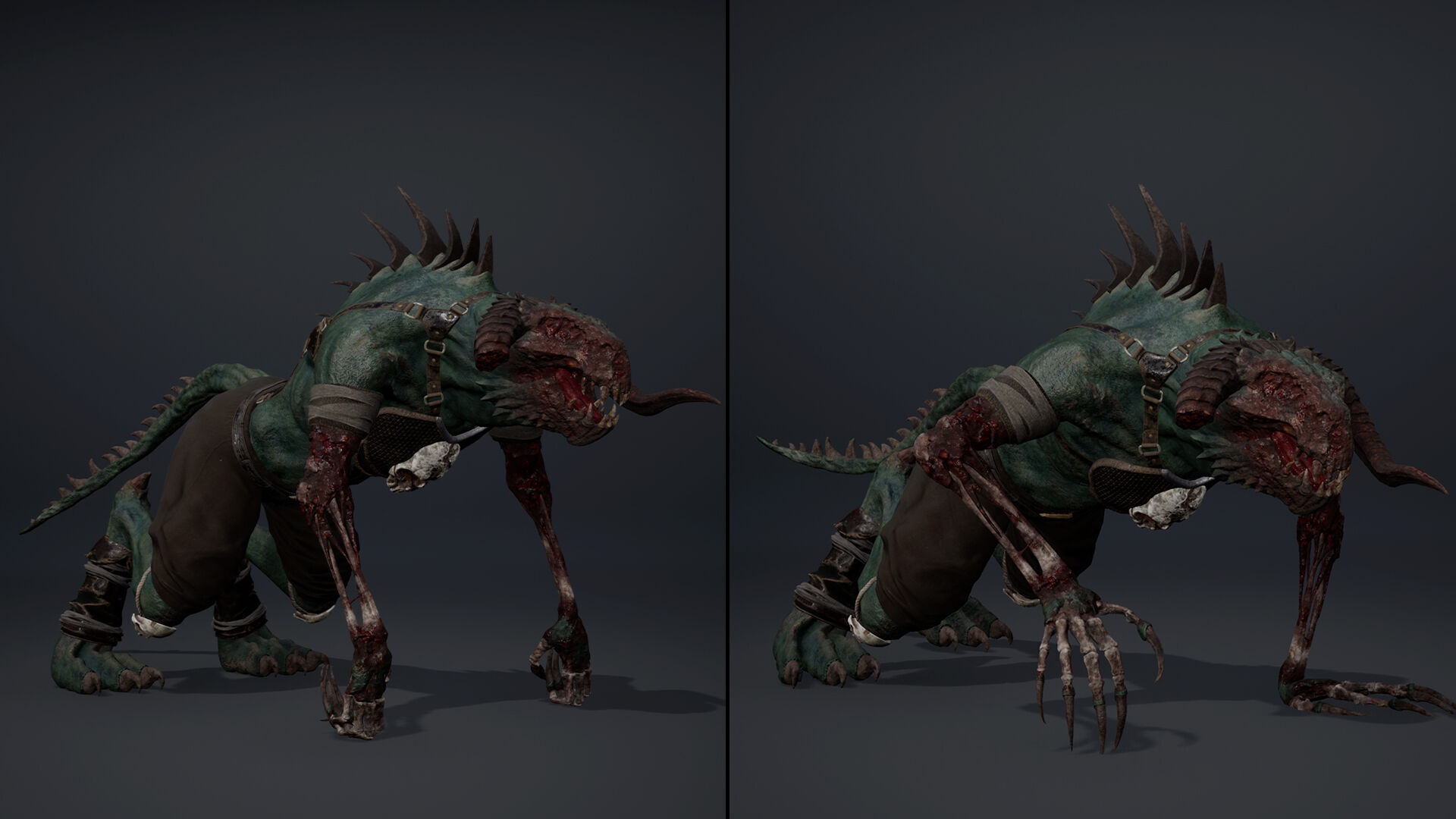 Ghost Mage Low-poly 3D model_35