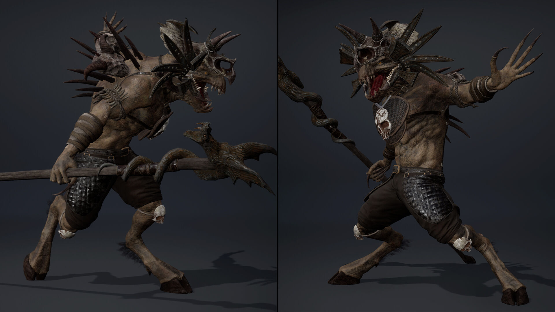 Ghost Mage Low-poly 3D model_29