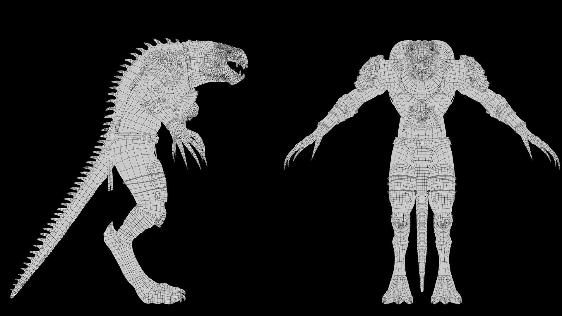 Ghost Mage Low-poly 3D model_59