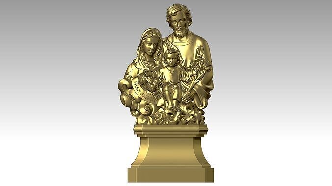 Holy Family  3D print model