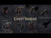Ghost Barbarian Low-poly 3D model_1