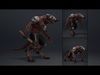 Ghost Barbarian Low-poly 3D model_5