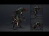 Ghost Barbarian Low-poly 3D model_7