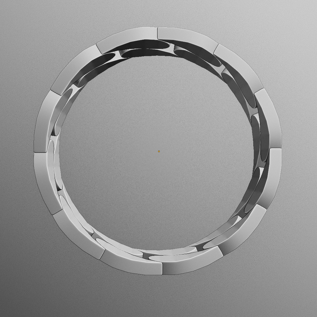 Crimson Petal Ring - High-Detail Print and Render Ready 95 3D print model_8