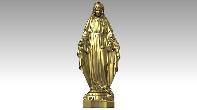 Our lady of Grace  3D print model