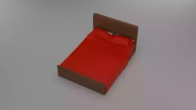 Simple Bed Game Ready