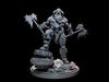 50mm Wrathful Barbarian 3D print model_1