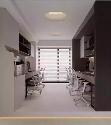  Office interior scene 03