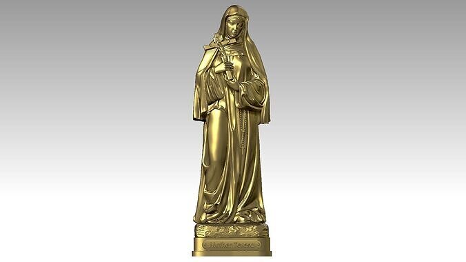 Saint Teresa 3D print model