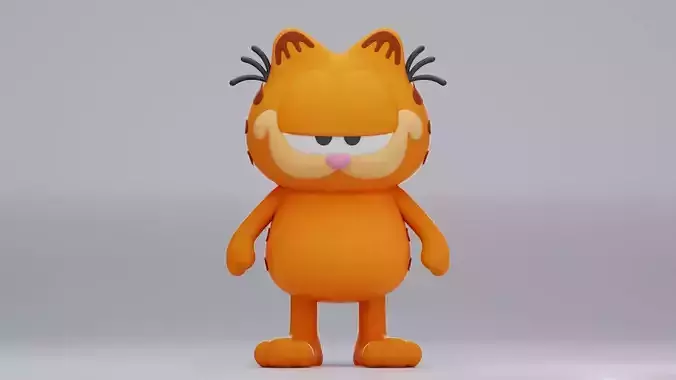 Garfield 3D STL For Printing 3D print model