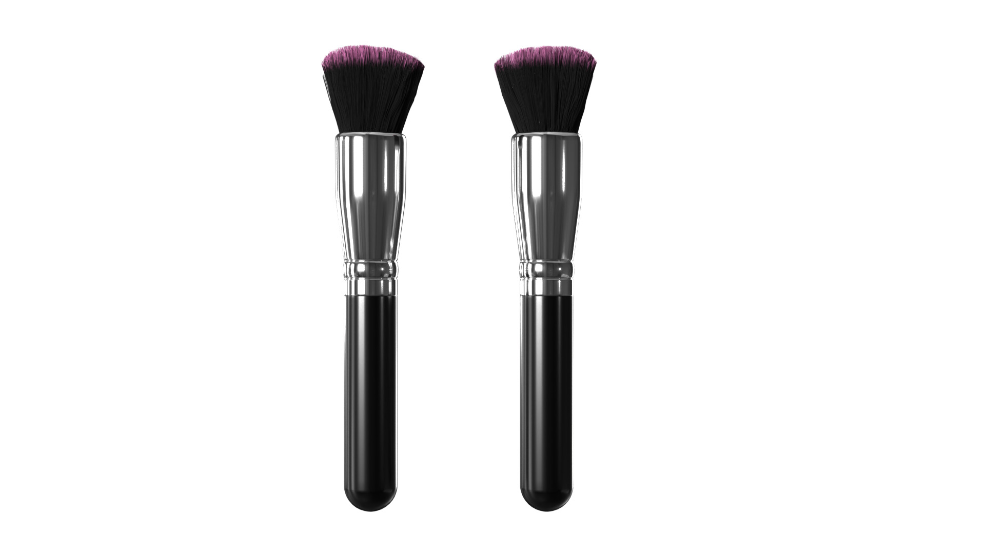 Make Up Brush PBR 22 3D model_1
