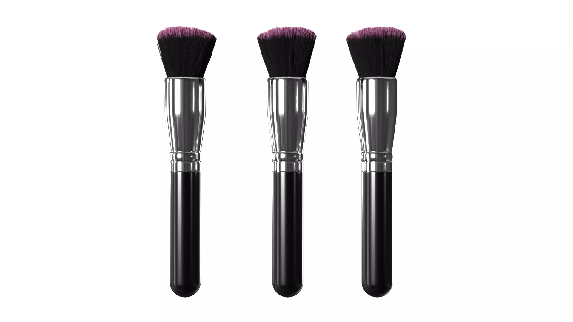 Make Up Brush PBR 22 3D model_0