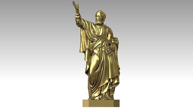 Saint Peter  3D print model