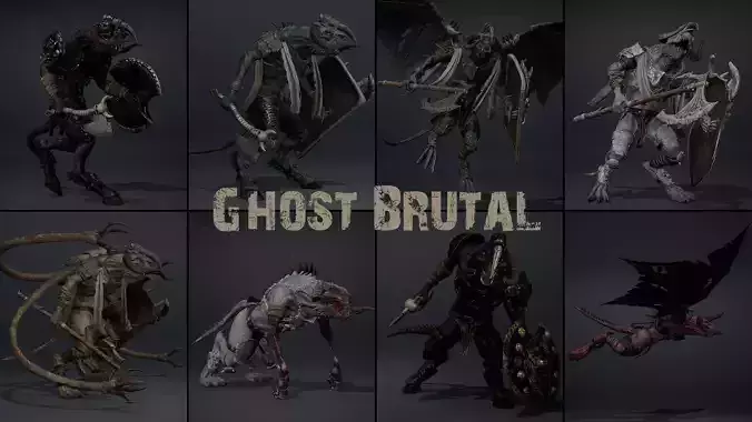 Ghost Brutal Warrior