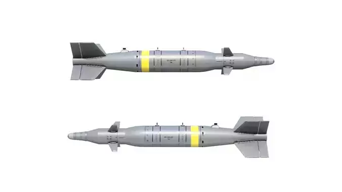 Chinese Tiange GB-250 GB250 Laser-Guided Bomb Low-poly 3D model