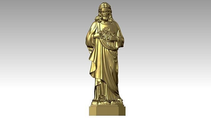 Sacred Heart of Jesus  3D print model