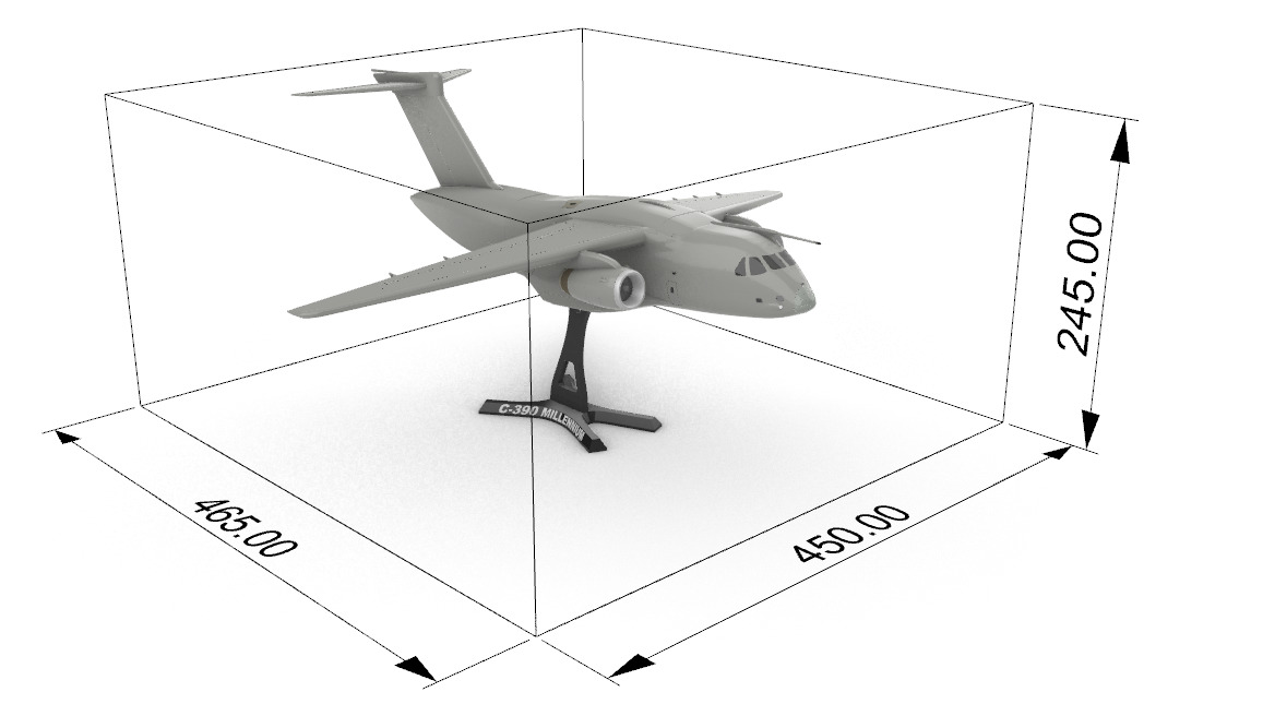 C-390 Millennium 3D print model_1