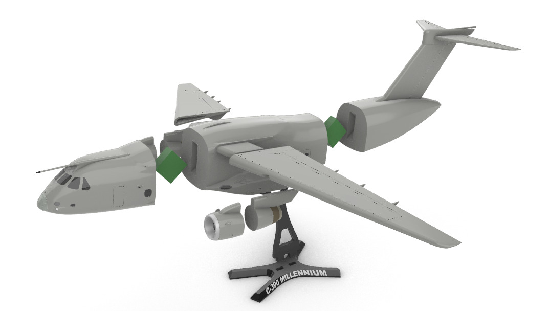 C-390 Millennium 3D print model_8