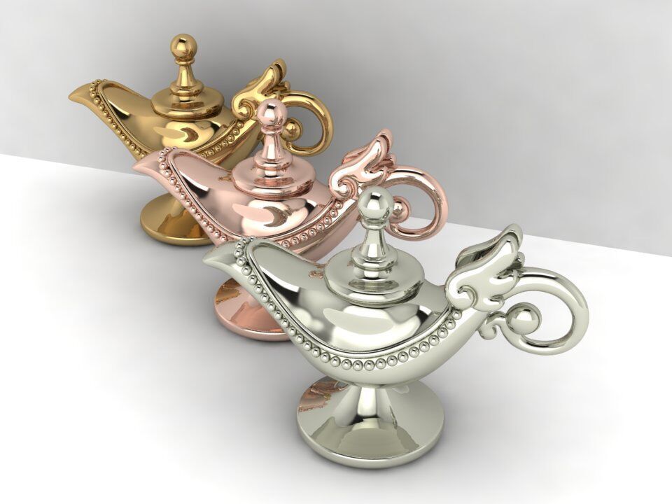 lamp magic 3D print model_7