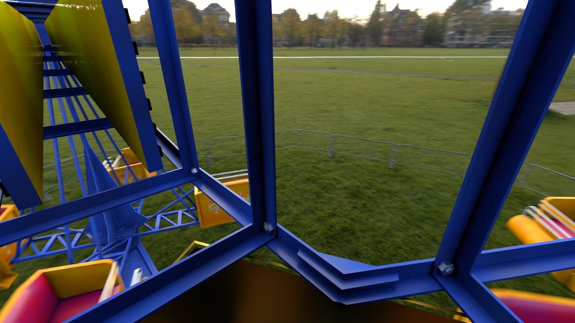 Amusement ride - Cha Cha 3D model_4