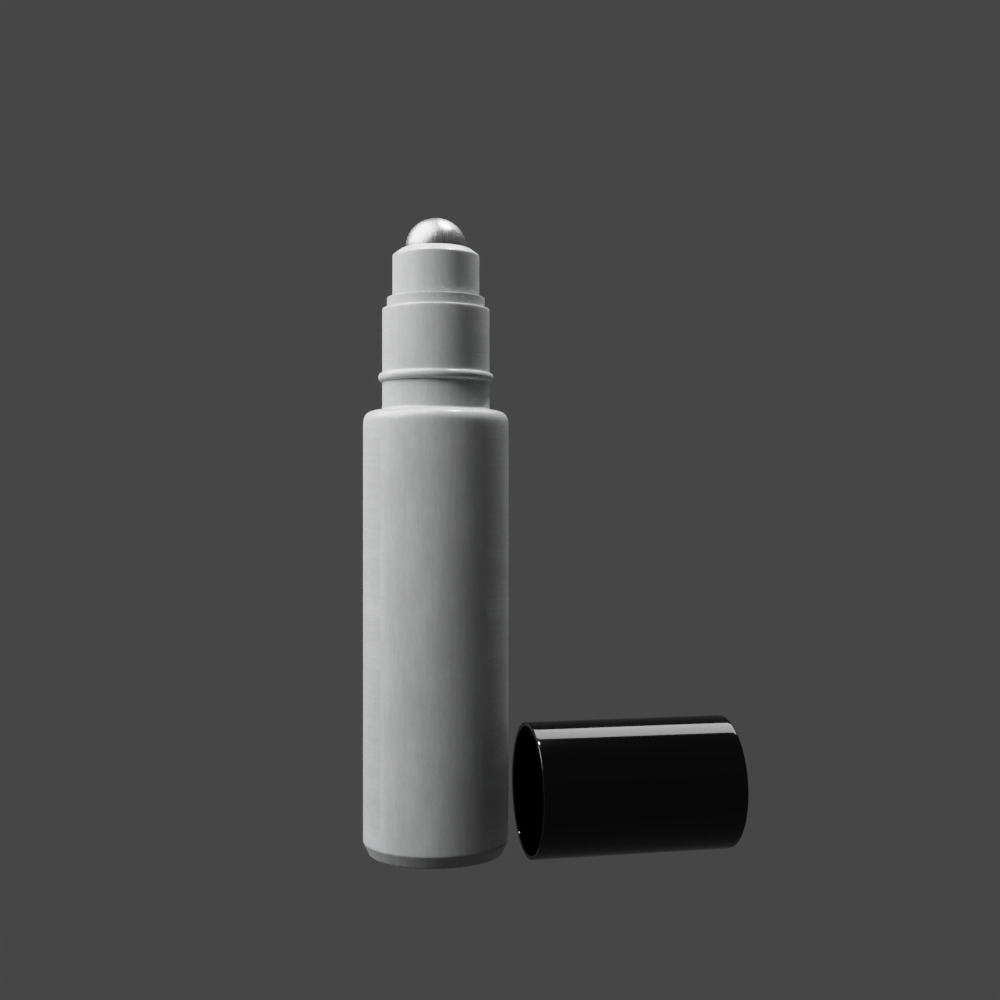 Cosmetic Pulse point oil Eye cream EDT stick with cover 3D model_1
