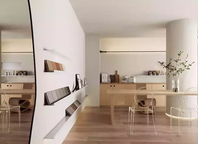  Office interior scene 10