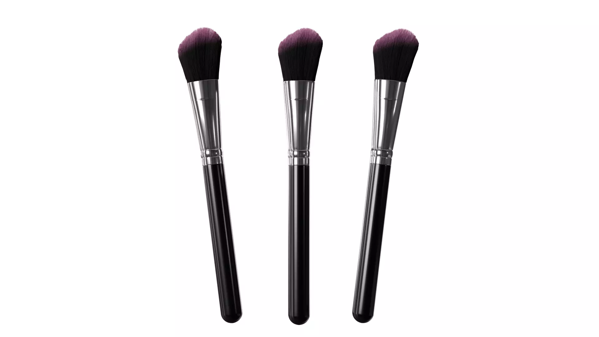 Make Up Brush PBR 23 3D model_0