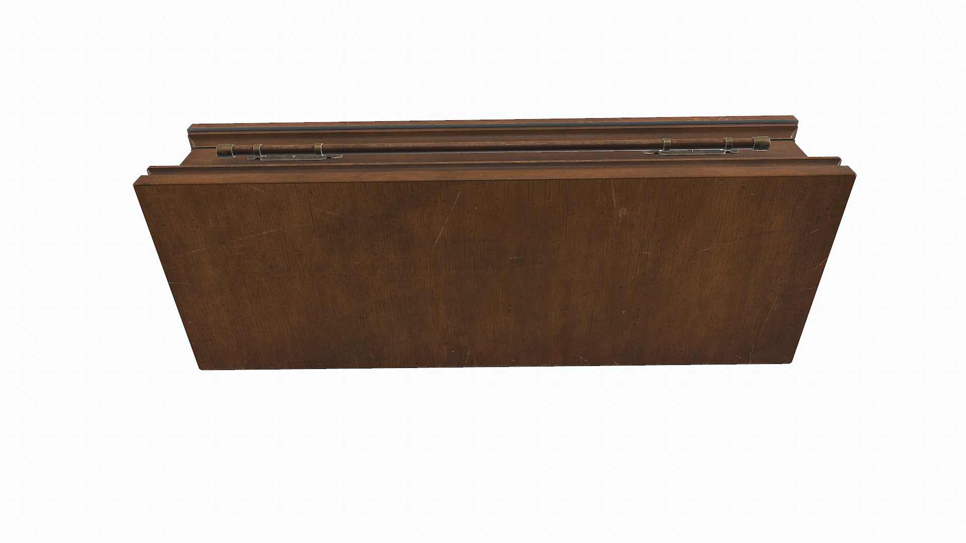 Old Coffin Low-poly PBR Low-poly 3D model_13