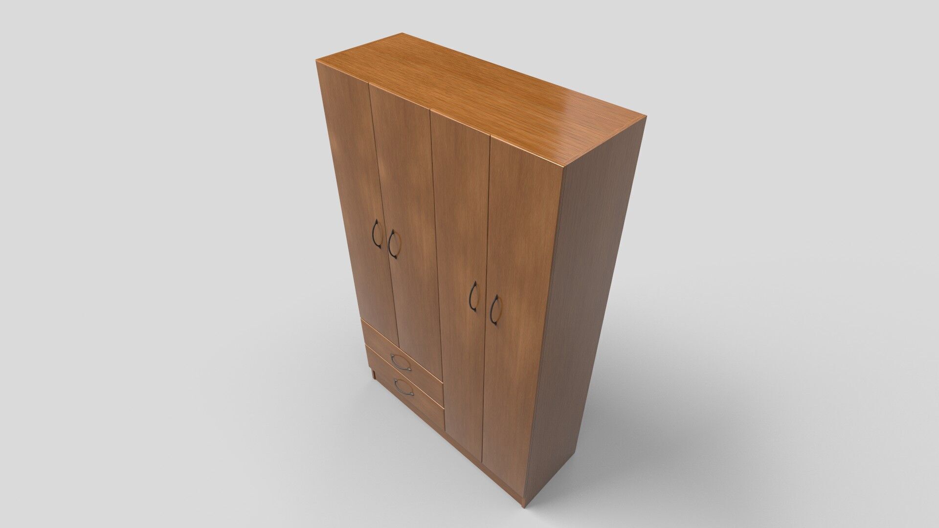Wardrobe CG4 3D model_4