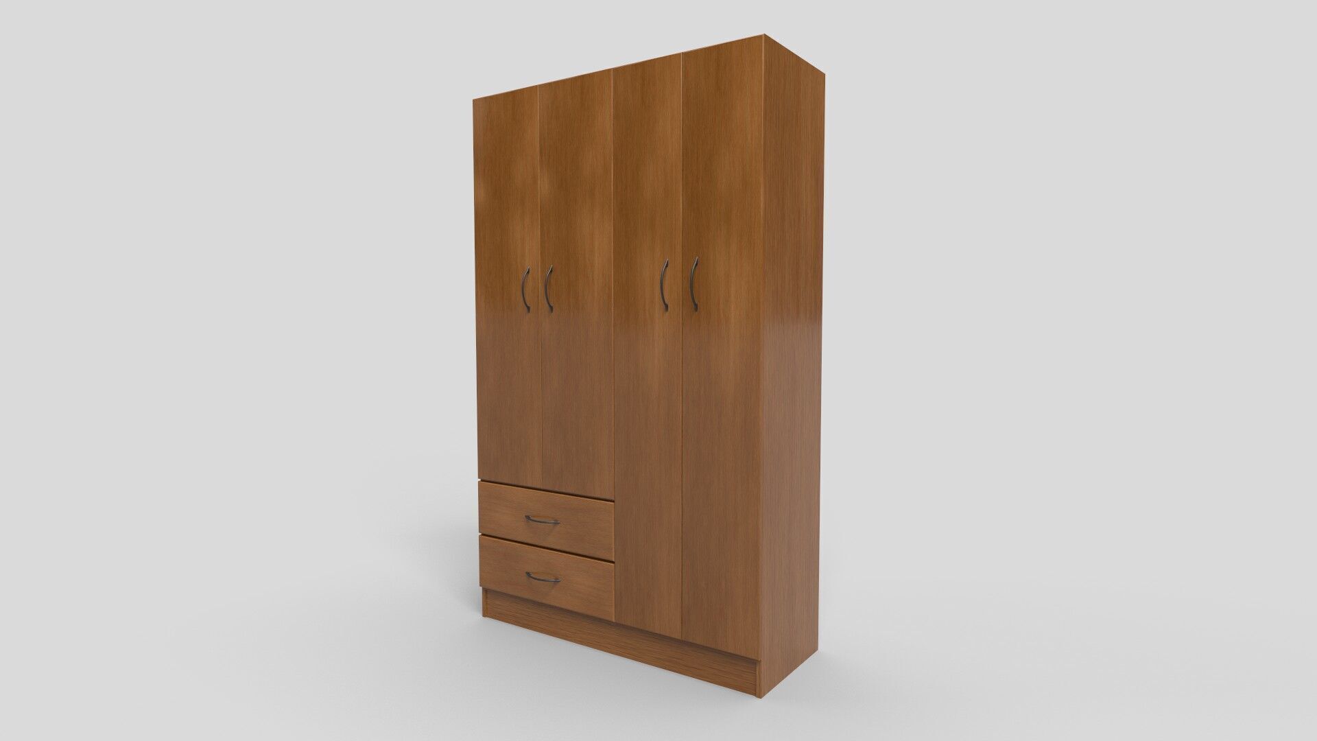 Wardrobe CG4 3D model_1