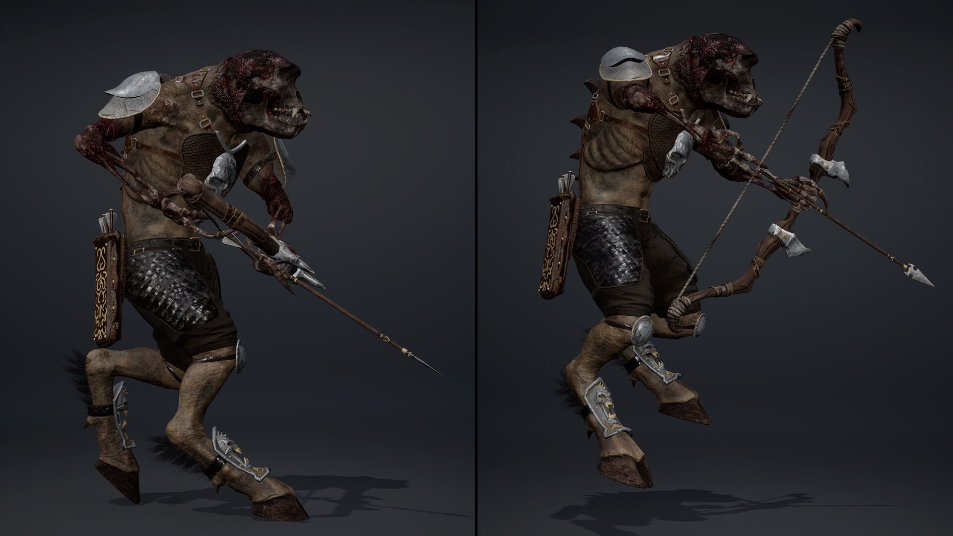 Gloom Archer Low-poly 3D model_39