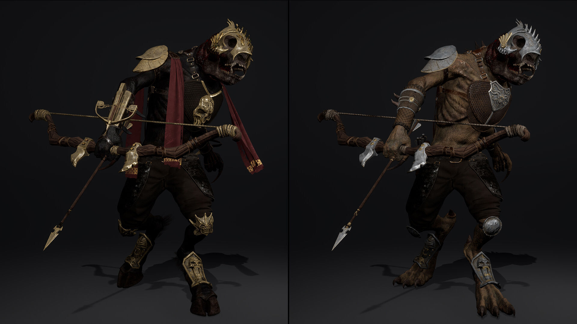 Gloom Archer Low-poly 3D model_15