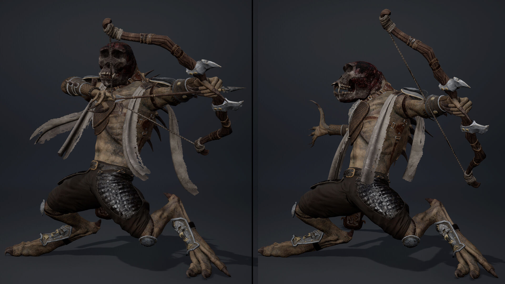 Gloom Archer Low-poly 3D model_22