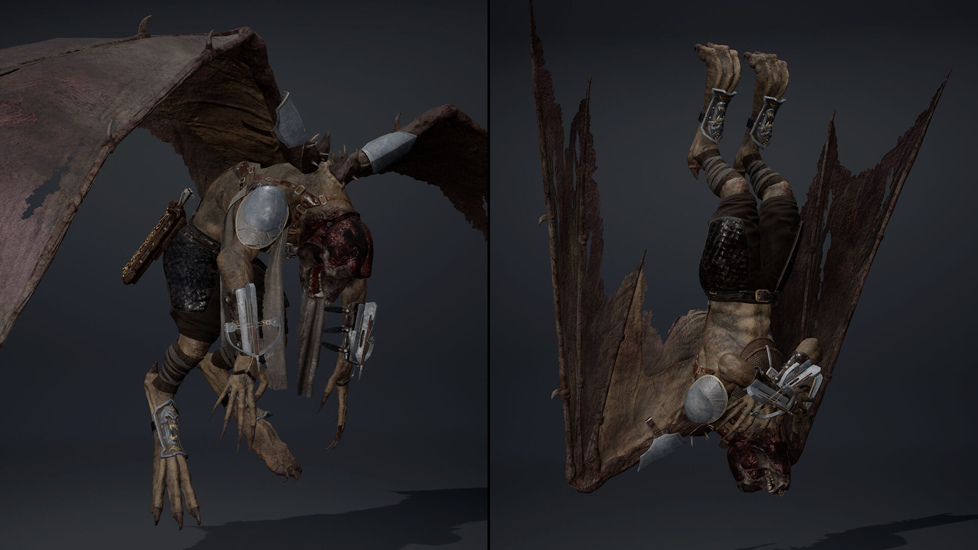 Gloom Archer Low-poly 3D model_36