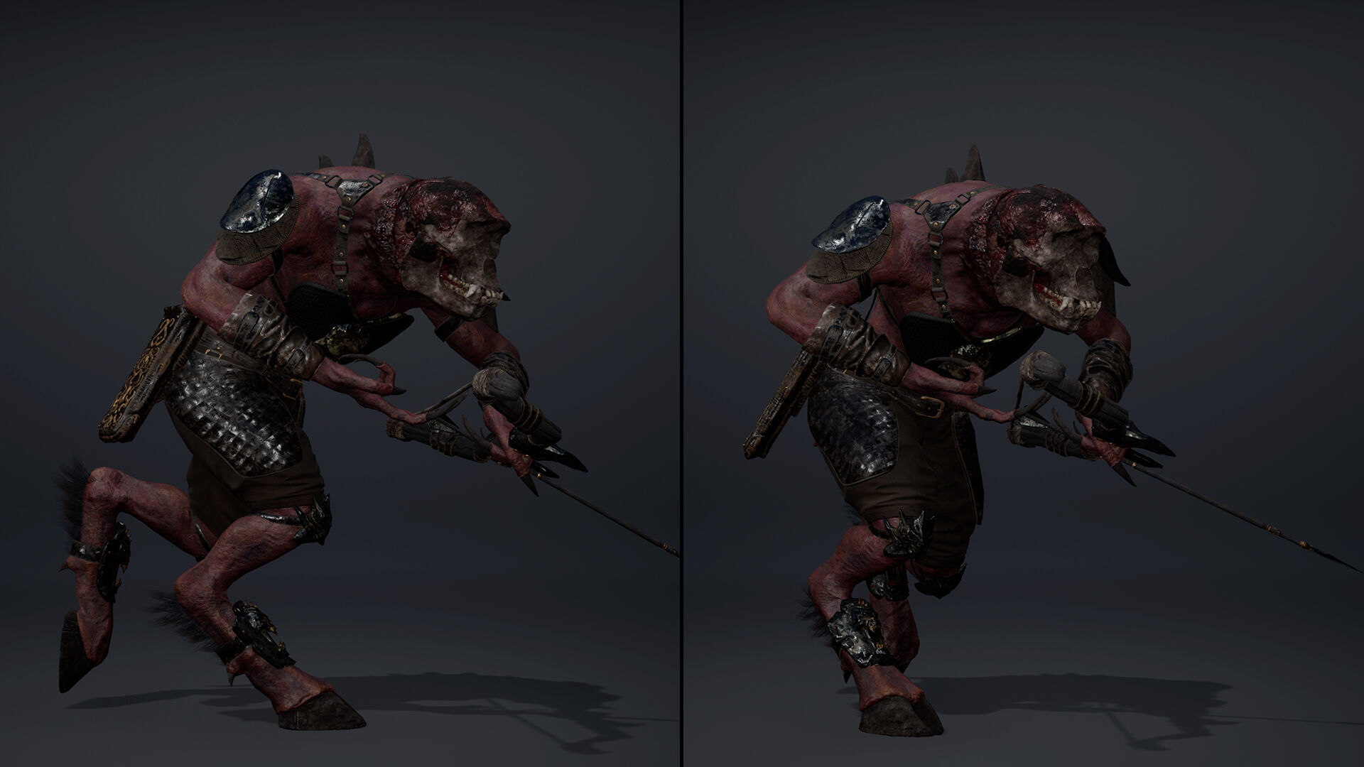 Gloom Archer Low-poly 3D model_25