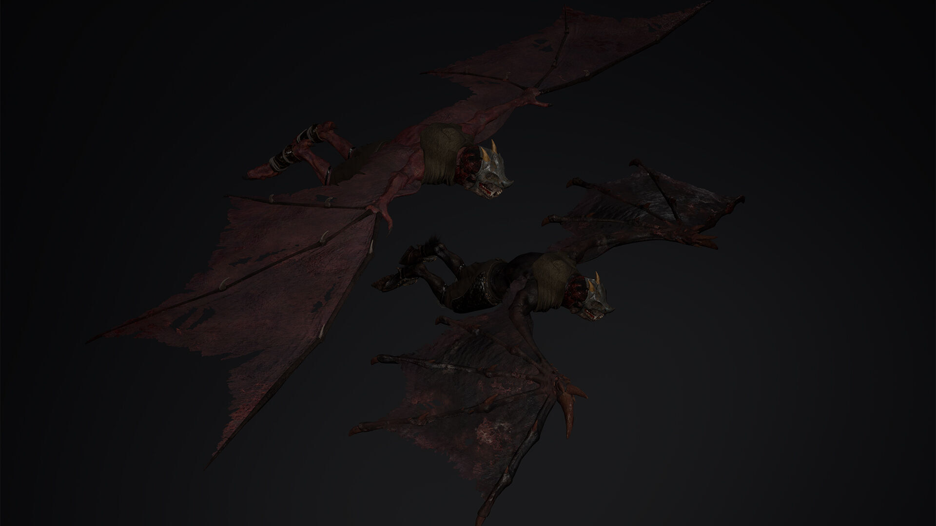 Gloom Archer Low-poly 3D model_48