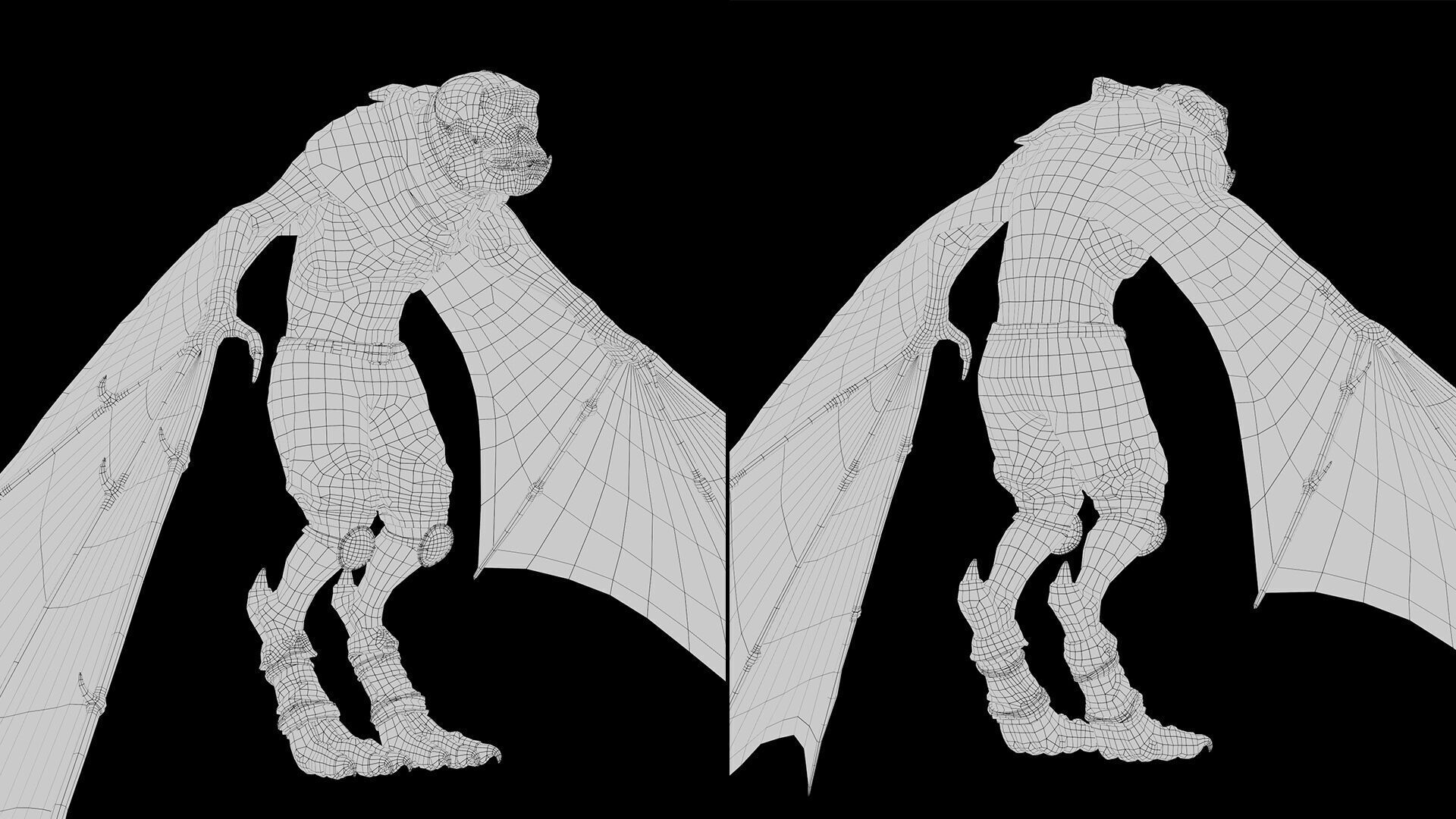 Gloom Archer Low-poly 3D model_64