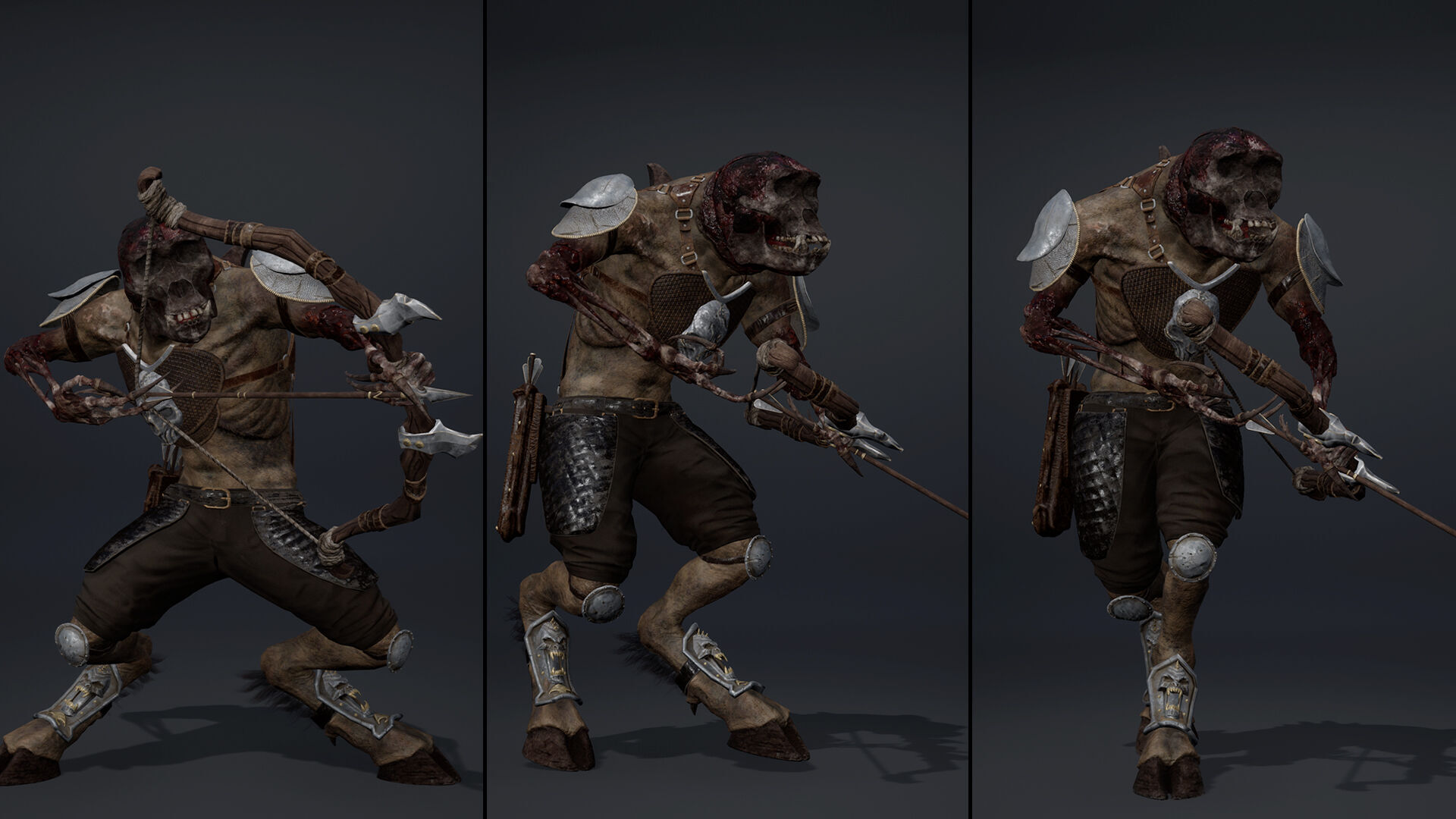 Gloom Archer Low-poly 3D model_37