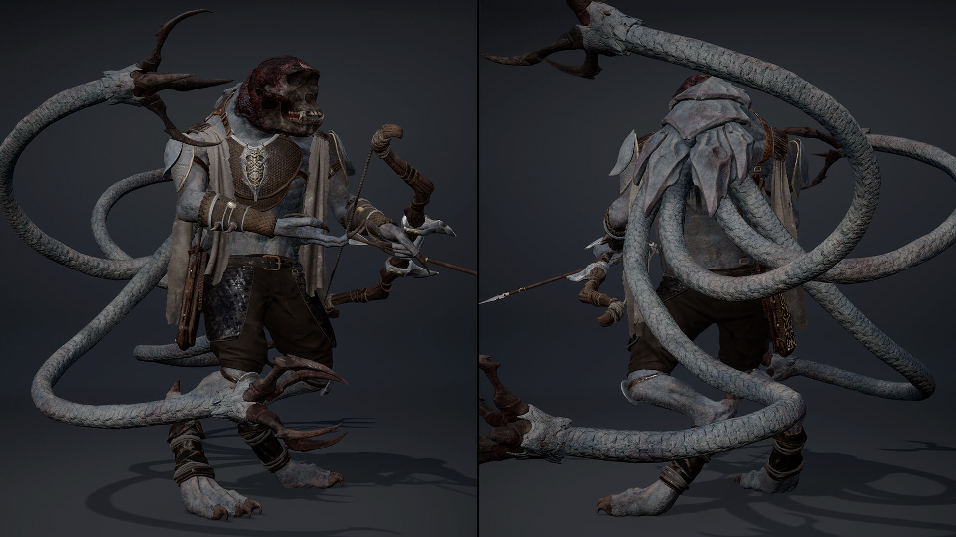 Gloom Archer Low-poly 3D model_40