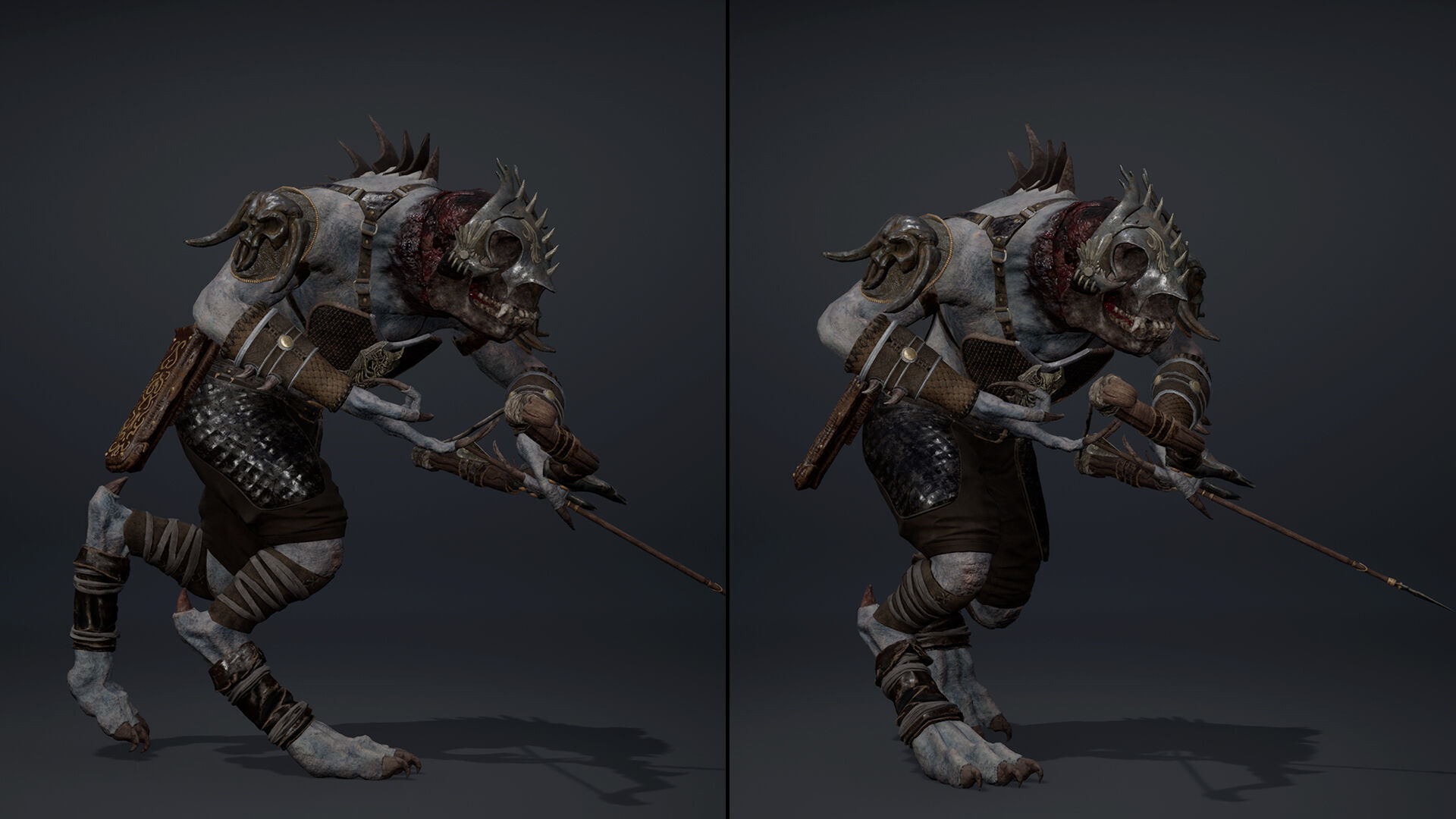 Gloom Archer Low-poly 3D model_32