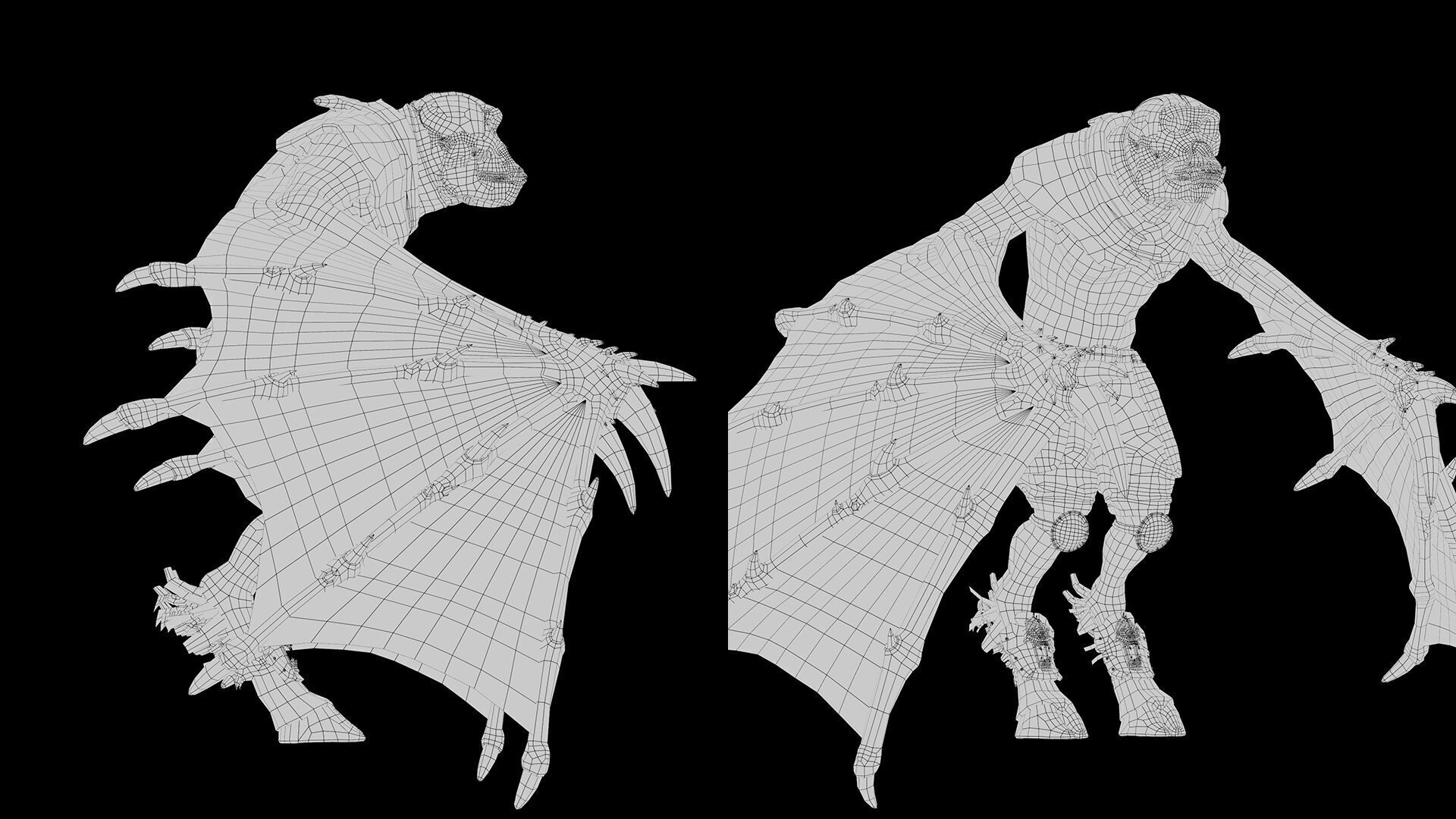 Gloom Archer Low-poly 3D model_58