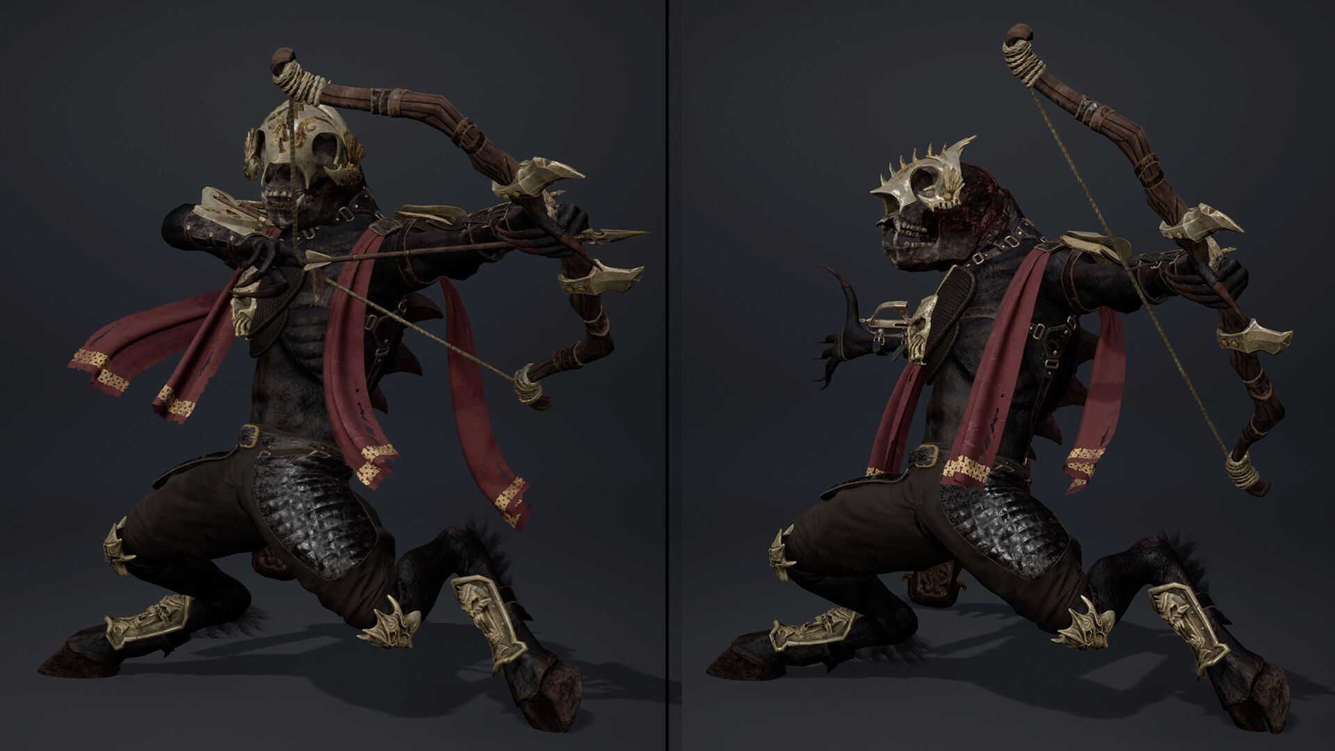 Gloom Archer Low-poly 3D model_27