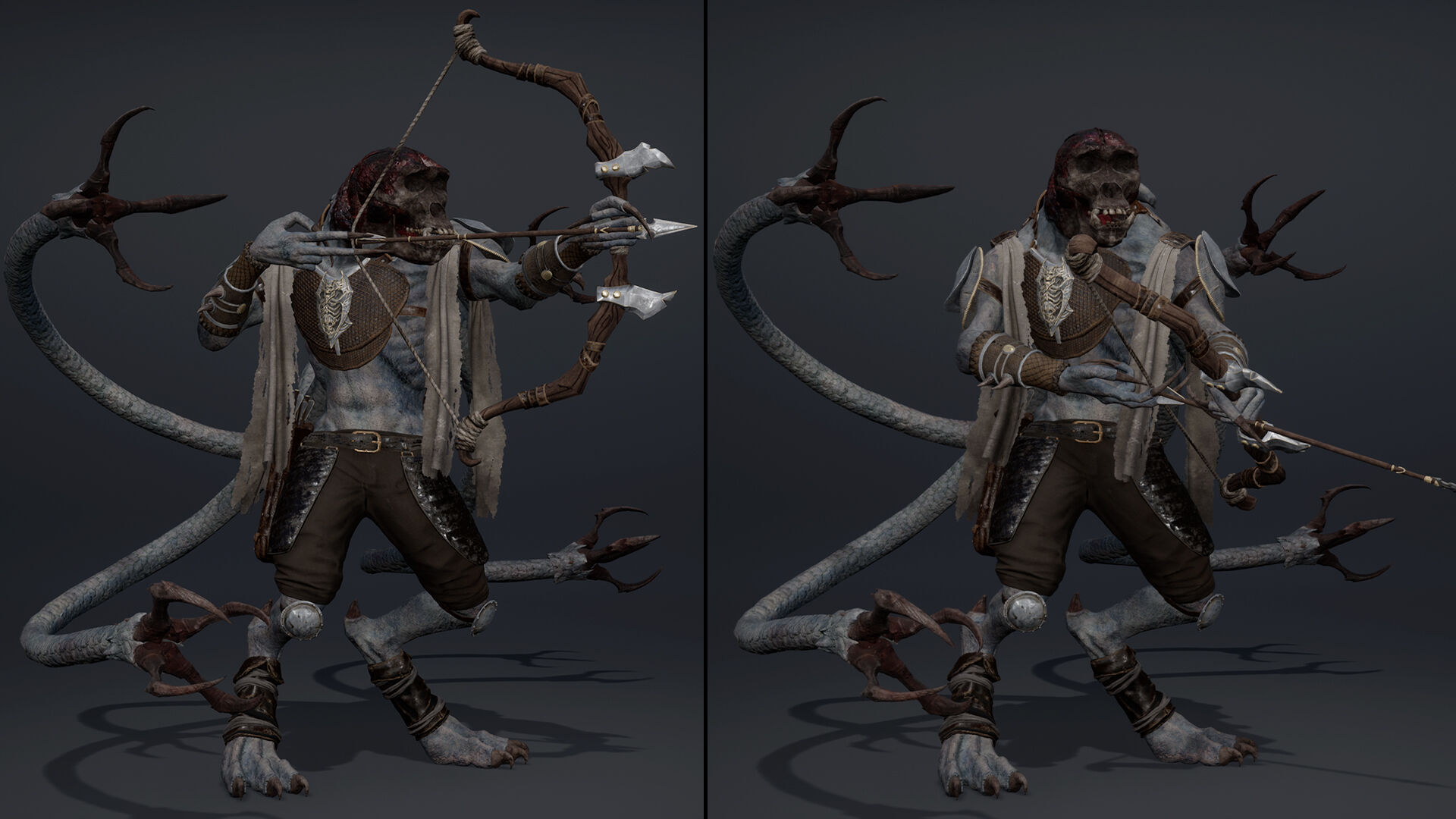 Gloom Archer Low-poly 3D model_41