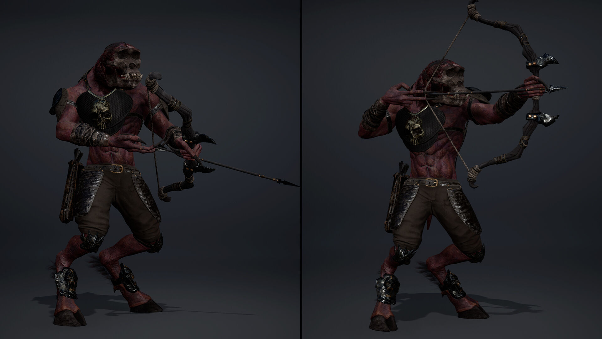 Gloom Archer Low-poly 3D model_24