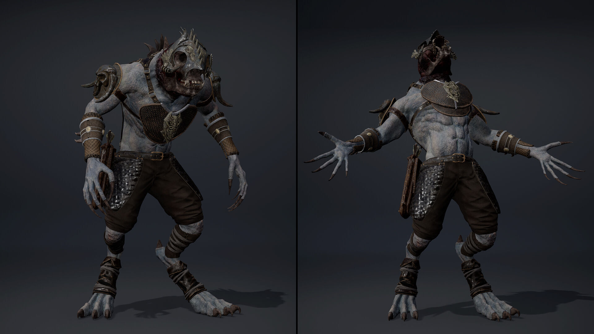 Gloom Archer Low-poly 3D model_33