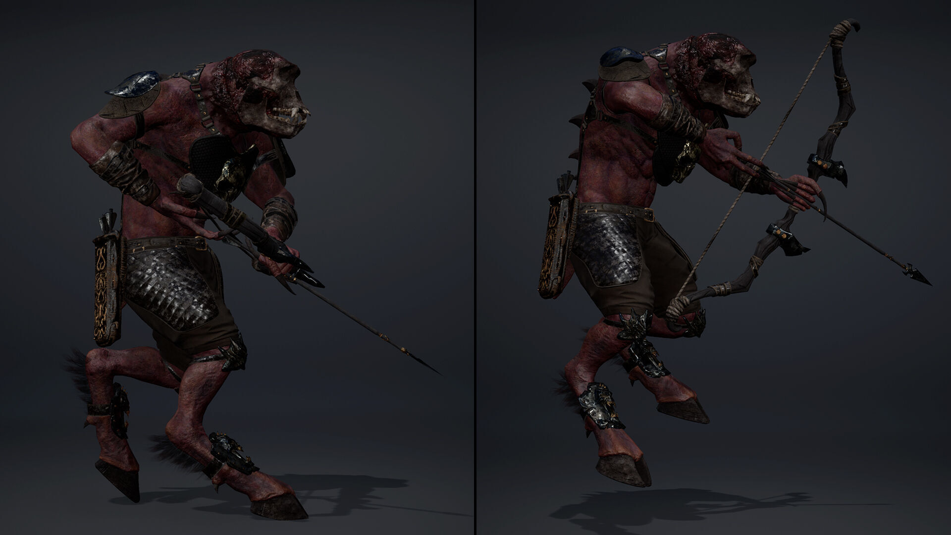 Gloom Archer Low-poly 3D model_31