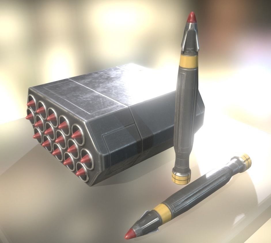 Futuristic Tower Collection Low-poly 3D model_192