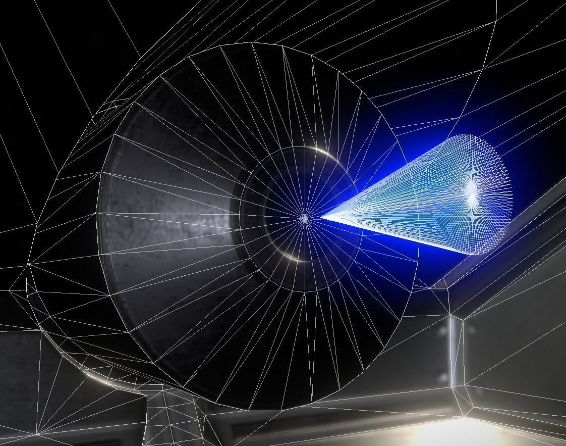 Futuristic Tower Collection Low-poly 3D model_176